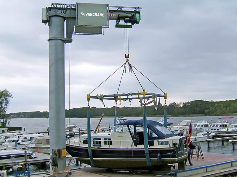 SEVENCRANE-Grue à flèche pour bateau 1