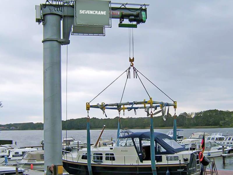 Γερανός SEVENCRANE-Boat Jib Crane 1