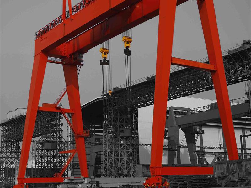 SEVENCRANE-Rail Mount Gantry Crane 1