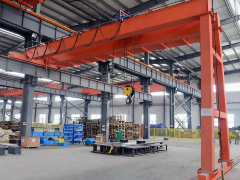 SEVENCRANE-Semi Gantry Crane 1