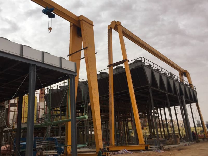 SEVENCRANE-Single Girder Gantry Crane 1