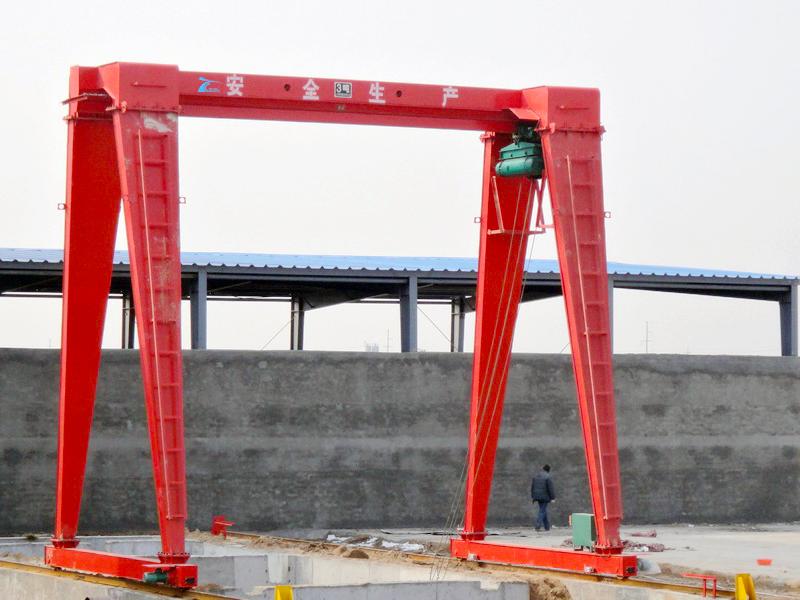 SEVENCRANE-ib leeg girder gantry crane 1