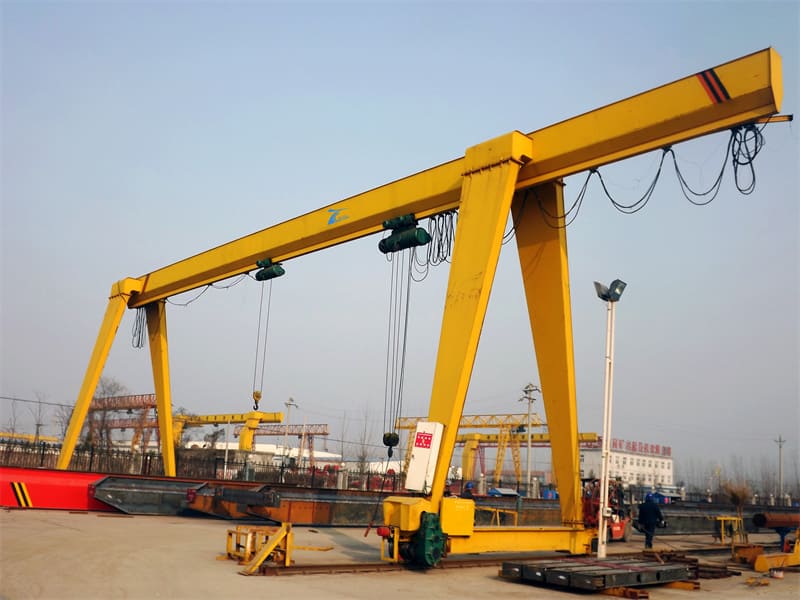 SEVENCRANE-single girder gantry crane 2