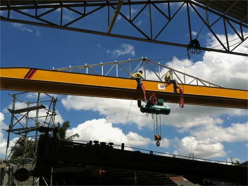 SEVENCRANE-single girder overhead crane 1