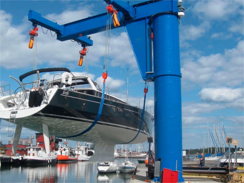 Sevencrane-boat jib crane 1