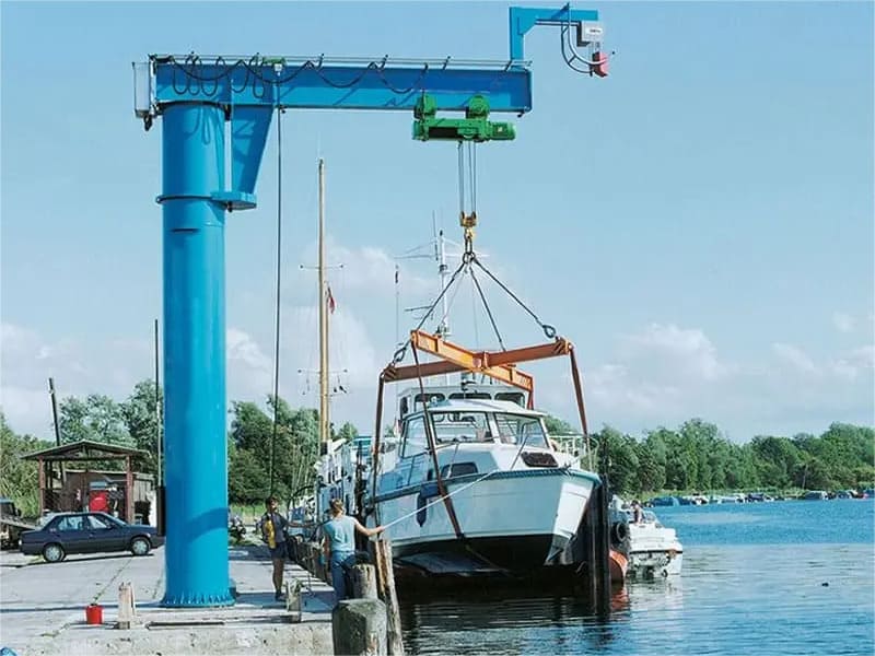 i-sevencrane-boat jib crane 2