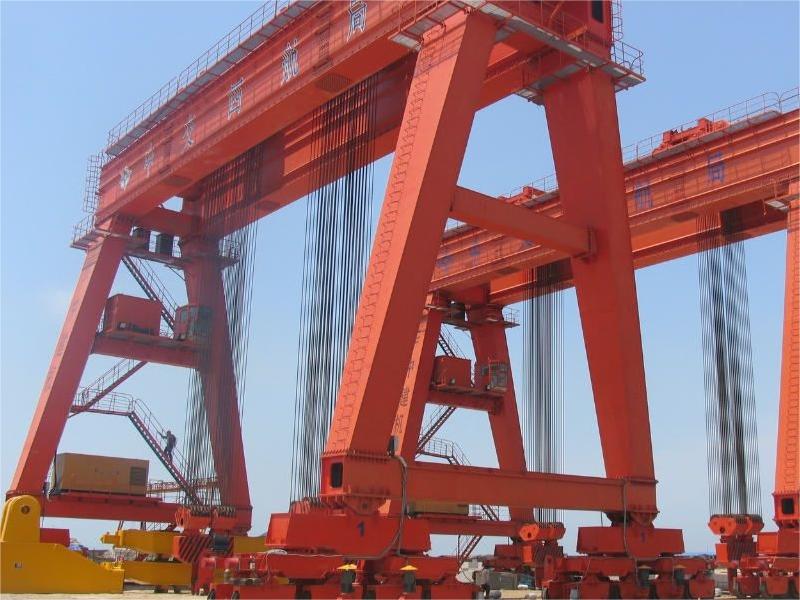 sevencrane-rail mounted gantry crane ၁