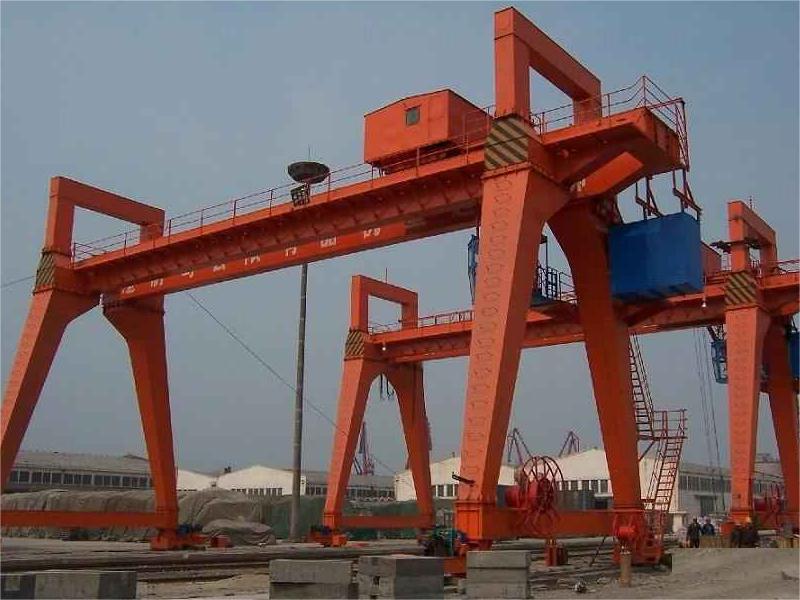 sevencrane-rail mounted gantry crane 1