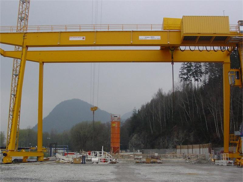 sevencrane-rail mounted gantry crane 2