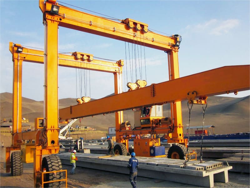 sevencrane-rubber tyred gantry crane 1