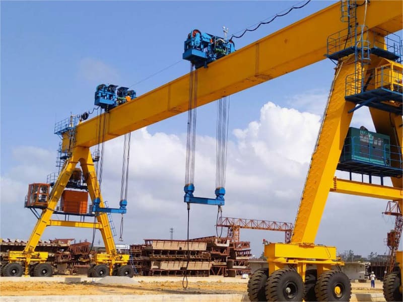 sevencrane-rubber tyred gantry crane 2